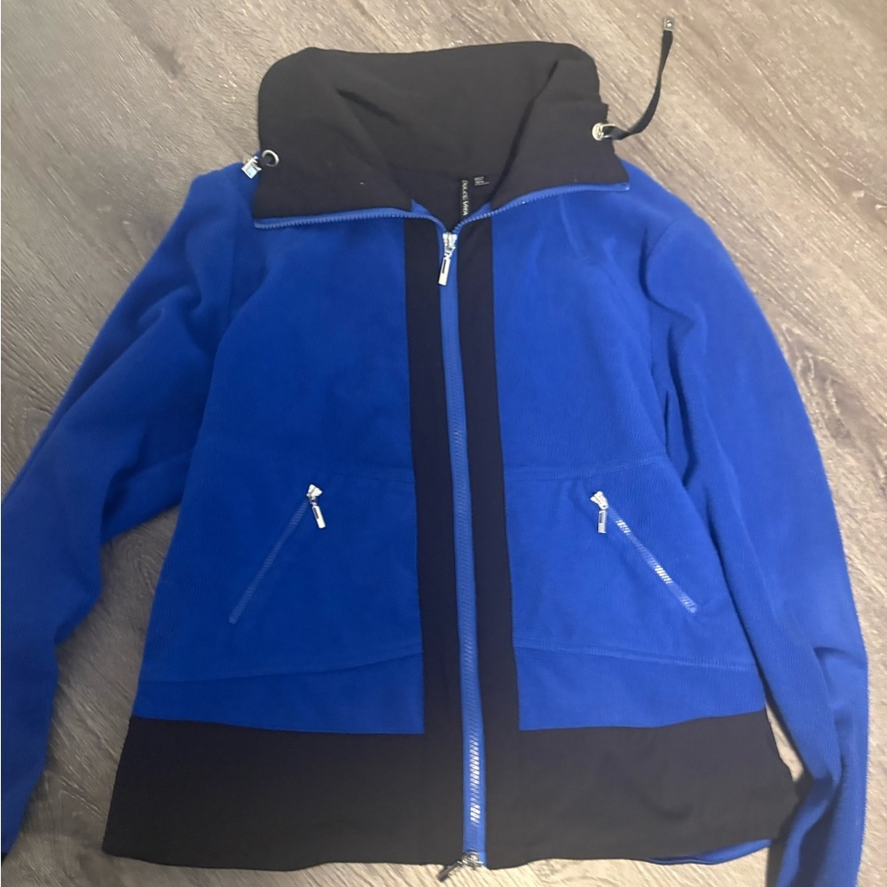 Dolce Vita Blue and Black Utility Jacket